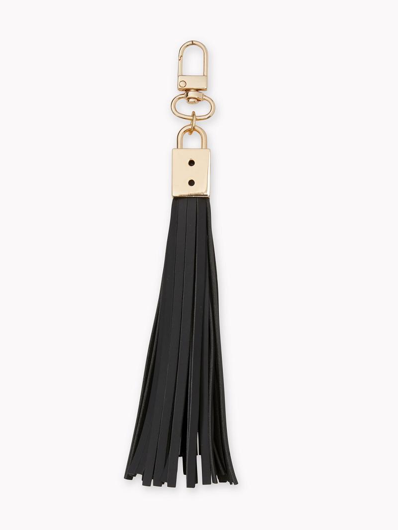 Női Tommy Hilfiger USB Tassel Technology Fekete | HU 701FDN